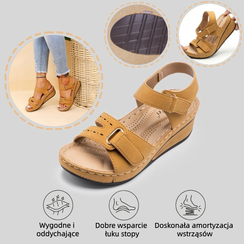 🔥 Ograniczona czasowo zniżka 50%! Letnie sandały ortopedyczne – ergonomiczne, wygodne i oddychające, które łagodzą ból. ✅