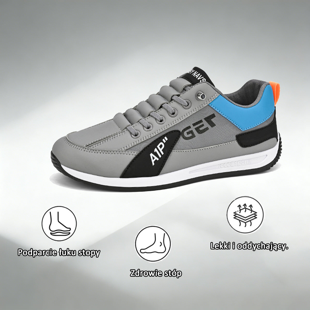 🔥 50% zniżki | Oddychające buty ortopedyczne flemat® | Zapewniają wsparcie łuku stopy, łagodzą ból i ułatwiają chodzenie