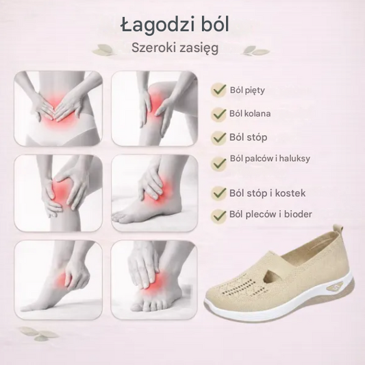 ⏰ Ostatni dzień! 50% zniżki 👟 Ergonomiczne, letnie buty ortopedyczne | Oddychające i lekkie ✅ Łagodzą ból stóp | Łatwe do zakładania i zdejmowania