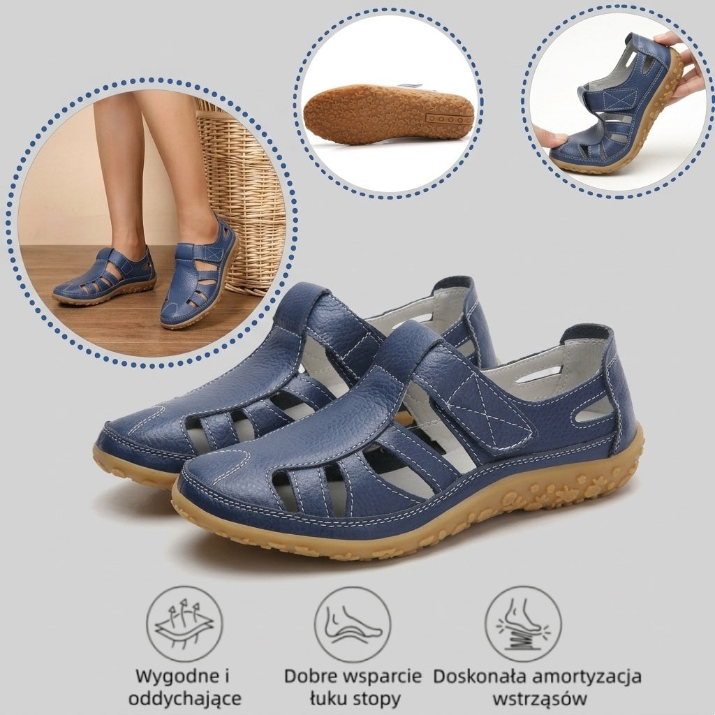 🔥 Ograniczona czasowo zniżka 50%! Letnie sandały ortopedyczne – ergonomiczne, wygodne i oddychające, które łagodzą ból. ✅