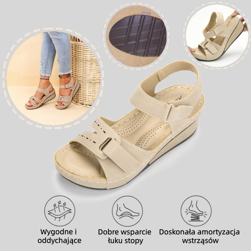 🔥 Ograniczona czasowo zniżka 50%! Letnie sandały ortopedyczne – ergonomiczne, wygodne i oddychające, które łagodzą ból. ✅