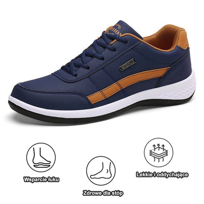 🔥Dziś połowa ceny - nie przegap Ergonomicznie zaprojektowane buty ortopedyczne - konstrukcja z podparciem łuku stopy 👞Łatwo pozbądź się bólu stóp