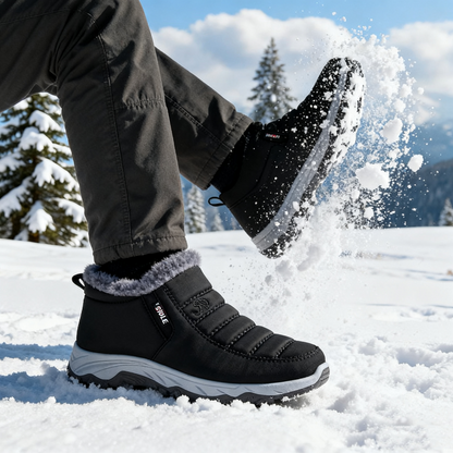 (🔥Oferta ograniczona czasowo - 50% zniżki - Nie przegap!) Wygodne i ergonomiczne zimowe buty z ciepłą wełnianą podszewką - łagodzą ból pleców, stawów i stóp.