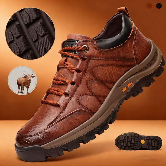Buty ortopedyczne flemat® | Ergonomicznie zaprojektowane skórzane buty, które są wygodne, stylowe i przeszły najtrudniejszy test wodoodporności i technologii antypoślizgowej.