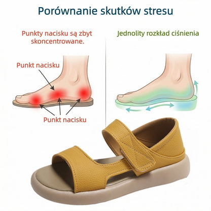 🔥 Ograniczona czasowo zniżka 50%! Letnie sandały ortopedyczne – ergonomiczne, wygodne i oddychające, które łagodzą ból. ✅