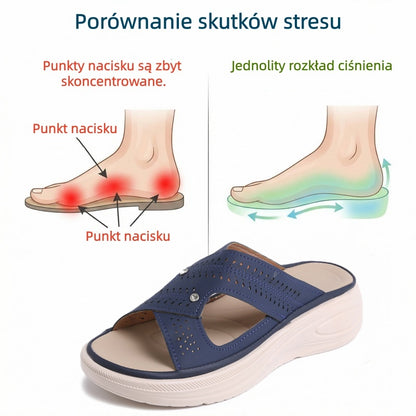🔥 Ograniczona czasowo zniżka 50%! Letnie sandały ortopedyczne – ergonomiczne, wygodne i oddychające, które łagodzą ból. ✅