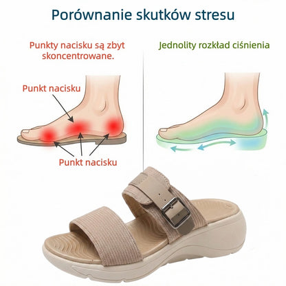 🔥 Ograniczona czasowo zniżka 50%! Letnie sandały ortopedyczne – ergonomiczne, wygodne i oddychające, które łagodzą ból. ✅