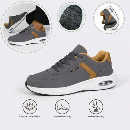 🔥 50% zniżki | Buty ortopedyczne Flemat® | Zapewniają wsparcie łuku stopy, aby złagodzić ból; lekkie, amortyzujące i mają cholewkę wykonaną z wodoodpornej skóry.