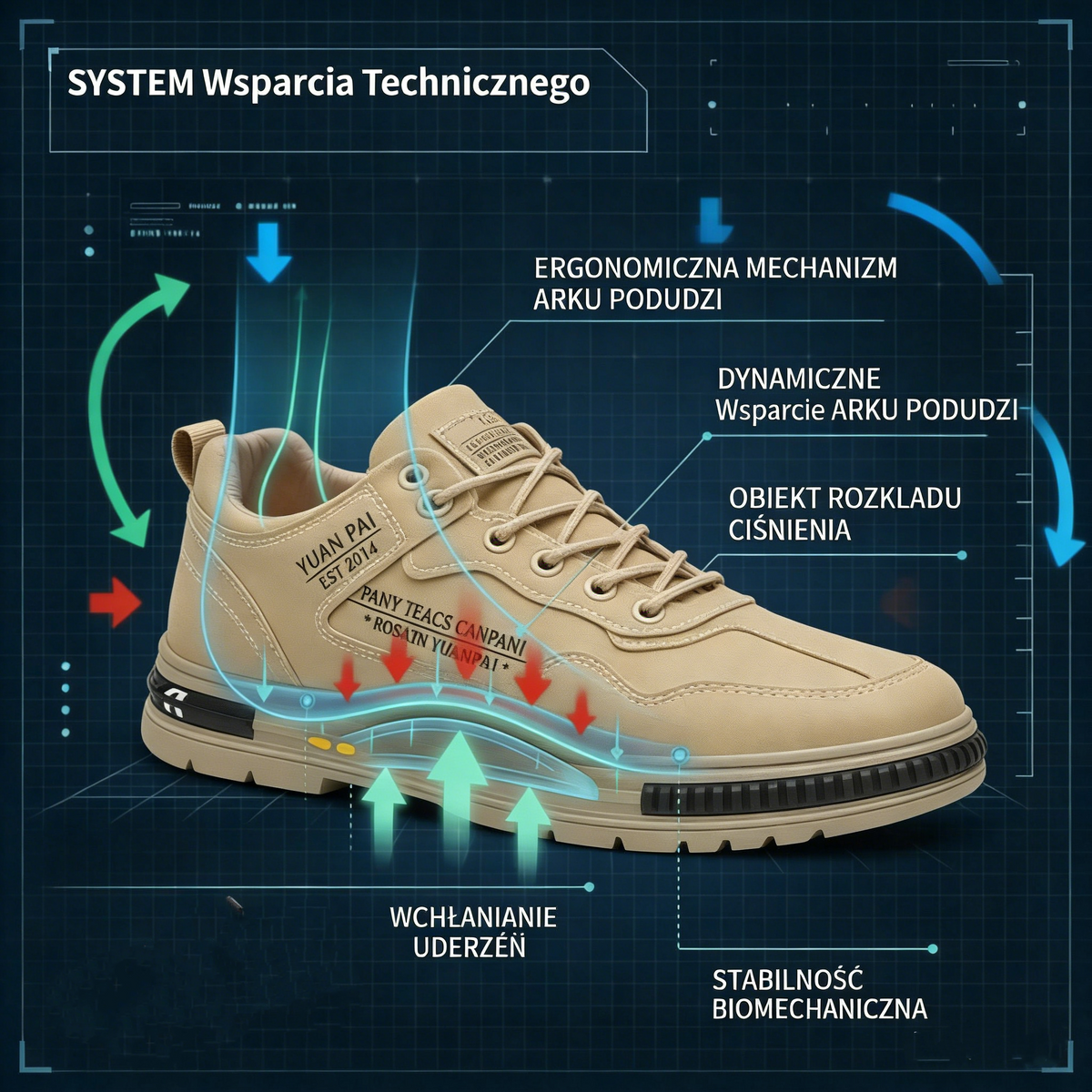 (🔥60% zniżki dzisiaj - nie przegap!) ⏰flemat® Ergonomiczna konstrukcja - Miękkie i wygodne buty ortopedyczne✅ Pożegnaj ból stóp i ciesz się całodziennym komfortem!