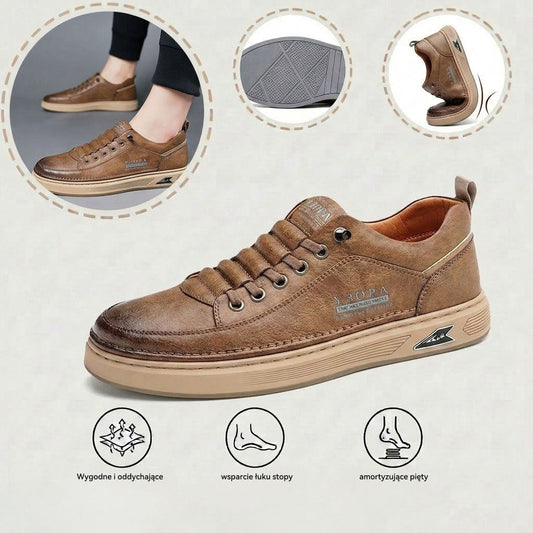 🔥 Buty ortopedyczne flemat® | Najwygodniejsze i najpopularniejsze w Polsce skórzane buty na lato 2026, łagodzące ból i ułatwiające chodzenie