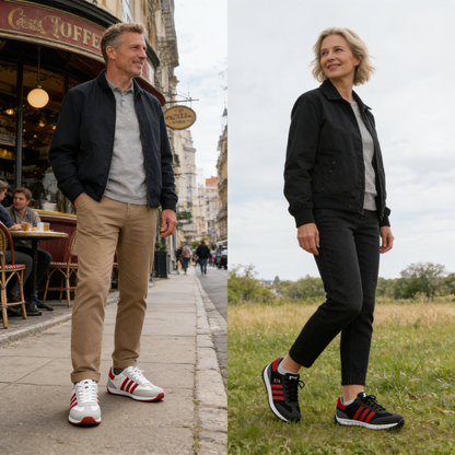 🔥 50% zniżki | Buty ortopedyczne Flemat® | Zapewniają wsparcie łuku stopy, łagodzą ból i ułatwiają chodzenie | Odpowiednie zarówno dla mężczyzn, jak i kobiet.