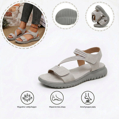 🔥Specjalna oferta letnia: klasyczne sandały ortopedyczne na lato, łączące wsparcie i oddychalność - ergonomicznie zaprojektowane wsparcie łuku stopy, regulowana szerokość i pochlebne linie nogawek.