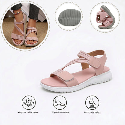 🔥Specjalna oferta letnia: klasyczne sandały ortopedyczne na lato, łączące wsparcie i oddychalność - ergonomicznie zaprojektowane wsparcie łuku stopy, regulowana szerokość i pochlebne linie nogawek.