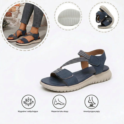🔥Specjalna oferta letnia: klasyczne sandały ortopedyczne na lato, łączące wsparcie i oddychalność - ergonomicznie zaprojektowane wsparcie łuku stopy, regulowana szerokość i pochlebne linie nogawek.