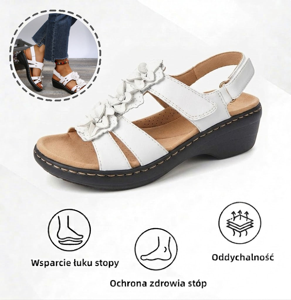 ⏰Ograniczona czasowo promocja z obniżką o połowę🔥Letnie sandały ortopedyczne ✅Wsparcie łuku stopy ✅Wygodne i bezbolesne chodzenie ✅Ergonomiczna konstrukcja