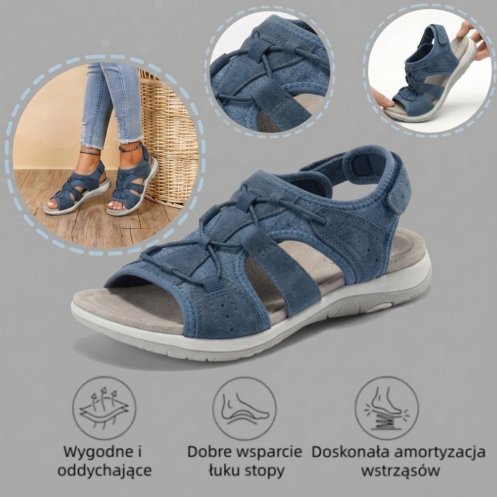 🔥 Ograniczona czasowo zniżka 50%! Letnie sandały ortopedyczne – ergonomiczne, wygodne i oddychające, które łagodzą ból. ✅