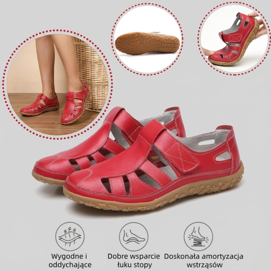 🔥 Ograniczona czasowo zniżka 50%! Letnie sandały ortopedyczne – ergonomiczne, wygodne i oddychające, które łagodzą ból. ✅
