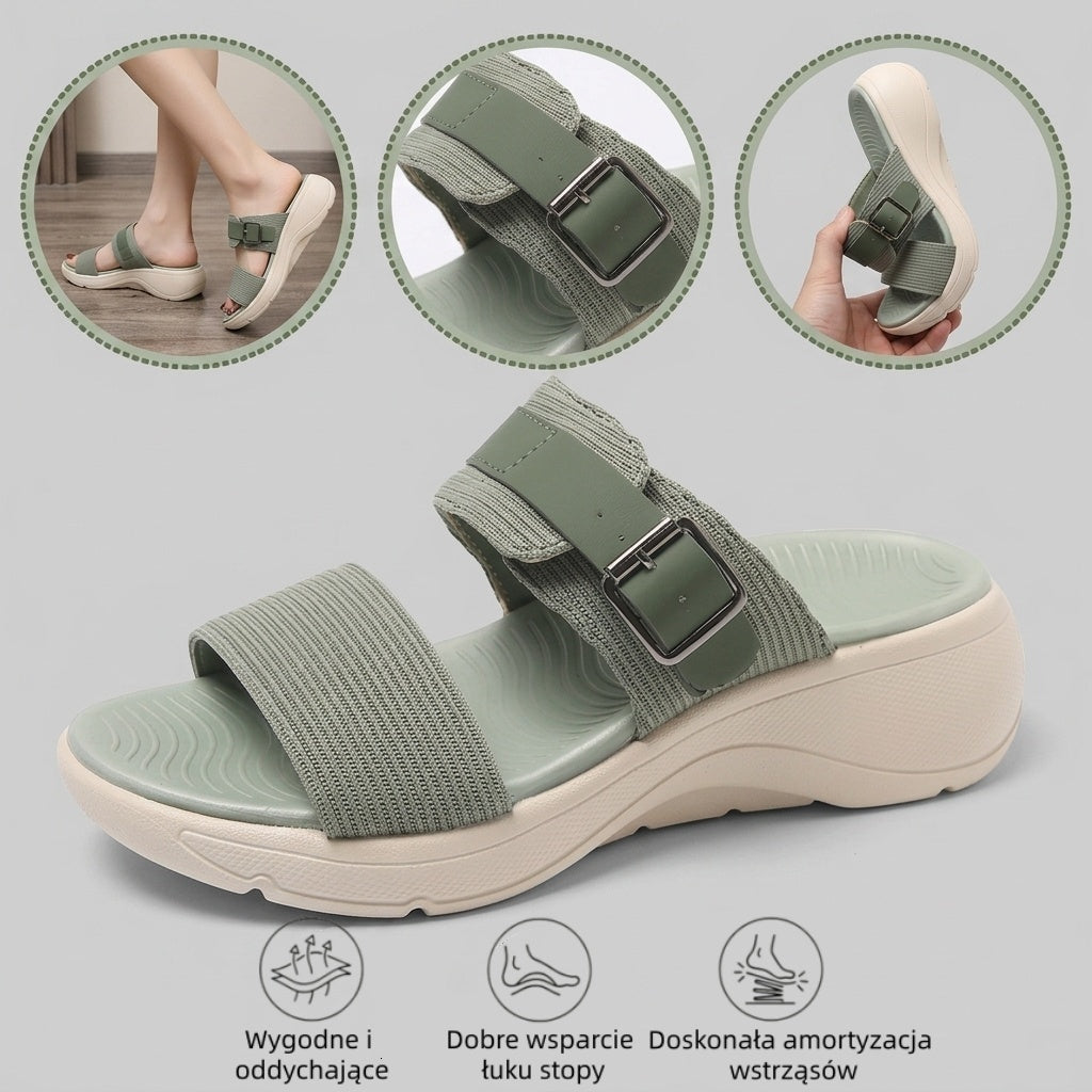 🔥 Ograniczona czasowo zniżka 50%! Letnie sandały ortopedyczne – ergonomiczne, wygodne i oddychające, które łagodzą ból. ✅