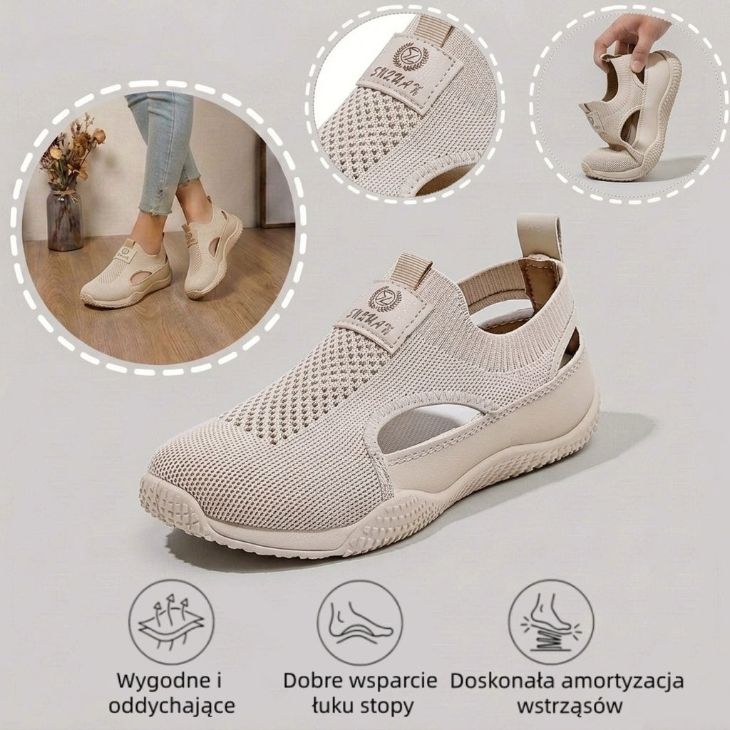 🔥 50% zniżki tylko dziś! Nie przegap! ⏰ Ergonomicznie zaprojektowane buty ortopedyczne – zapewniają naturalne wsparcie łuku stopy 👞 Skutecznie łagodzą ból stóp
