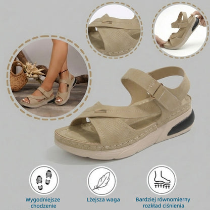 🔥 Ograniczona czasowo zniżka 50%! Letnie sandały ortopedyczne – ergonomiczne, wygodne i oddychające, które łagodzą ból. ✅