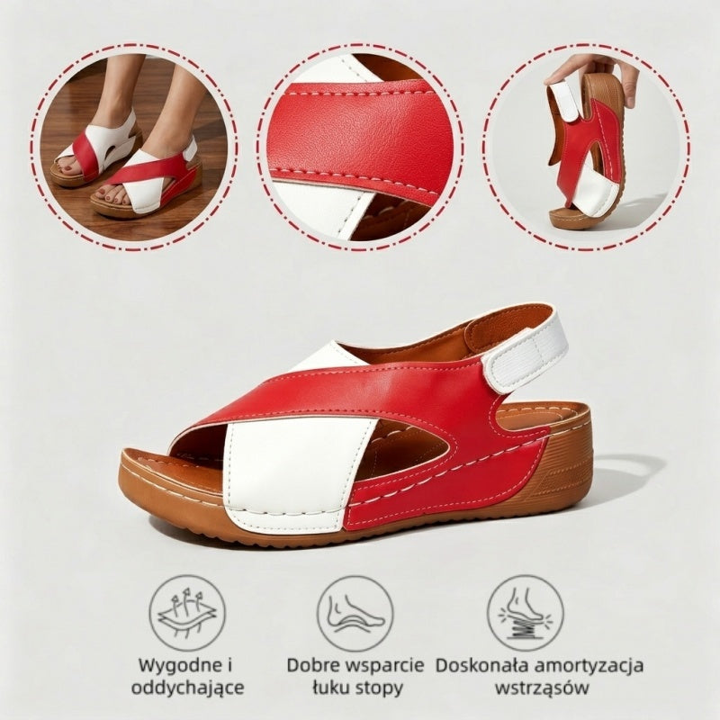 🔥 Ograniczona czasowo zniżka 50%! Letnie sandały ortopedyczne – ergonomiczne, wygodne i oddychające, które łagodzą ból. ✅
