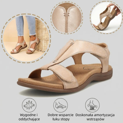 🔥 Ograniczona czasowo zniżka 50%! Letnie sandały ortopedyczne – ergonomiczne, wygodne i oddychające, które łagodzą ból. ✅
