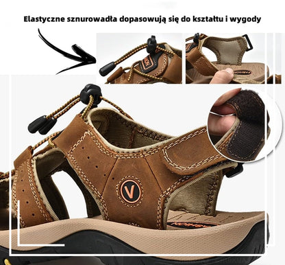 (🔥Specjalna oferta letnia, 60% zniżki przez ograniczony czas) ⏰Moda na pierwszym miejscu - miękkie i wygodne sandały (wsparcie łuku stopy ułatwia chodzenie)