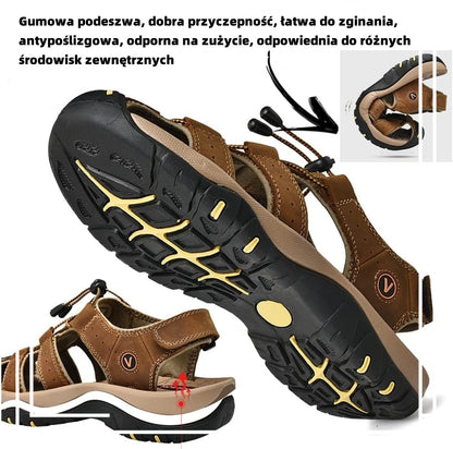 (🔥Specjalna oferta letnia, 60% zniżki przez ograniczony czas) ⏰Moda na pierwszym miejscu - miękkie i wygodne sandały (wsparcie łuku stopy ułatwia chodzenie)