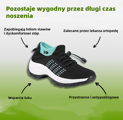 (🔥Ograniczona czasowo zniżka 50% - nie przegap) ⏰ Ergonomiczne - miękkie i wygodne damskie buty ortopedyczne ✅ Wsparcie łuku stopy ułatwia chodzenie