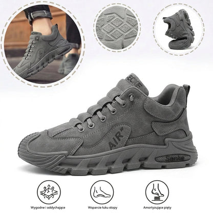 Buty ortopedyczne flemat ® | Ergonomiczne buty trekkingowe - ✅️Korekta postawy podczas chodzenia - Wodoodporne i antypoślizgowe 👞Wyselekcjonowana włoska skóra