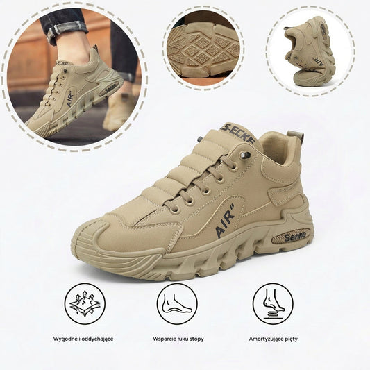 Buty ortopedyczne flemat ® | Ergonomiczne buty trekkingowe - ✅️Korekta postawy podczas chodzenia - Wodoodporne i antypoślizgowe 👞Wyselekcjonowana włoska skóra