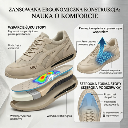 ⏰Promocja 50% zniżki | Nowość na rynku, połowa ceny przez ograniczony czas. Ergonomiczna konstrukcja, doskonała amortyzacja i korekcja chodu.