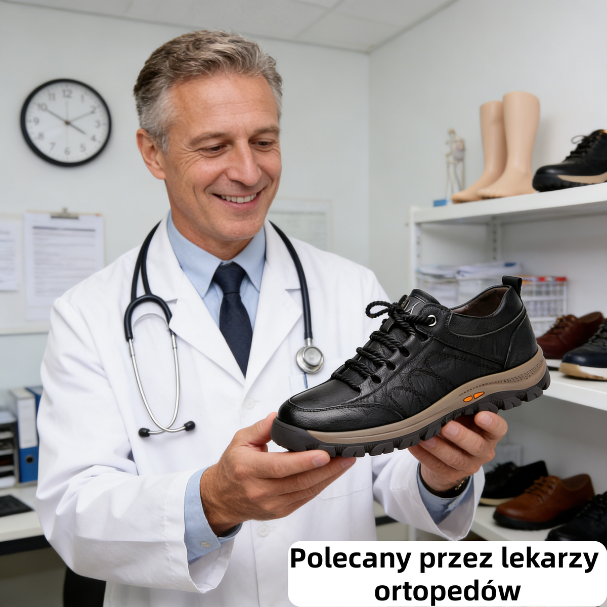 ⏰50% zniżki dzisiaj - nie przegap 🐂 Ortopedyczne buty z włoskiej skóry, szyte ręcznie, z podparciem łuku stopy ✅ Miękkie i wygodne, zapewniające natychmiastowy komfort.