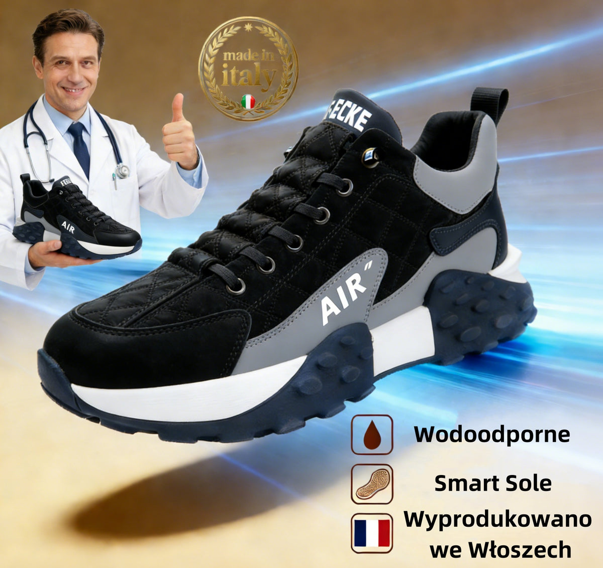 flemat® | Nowość na rynku – przez ograniczony czas za pół ceny. Ergonomiczna konstrukcja, doskonała amortyzacja i korekcja chodu.