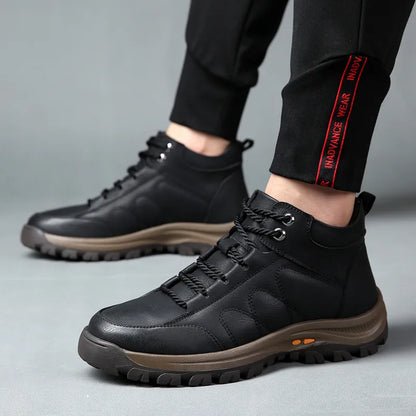 🔥50% zniżki dzisiaj, nie przegap!🐂 Męskie buty ortopedyczne wykonane są z wysokiej jakości włoskiej skóry bydlęcej 👞 Łagodzą ból ✅ Wygodne chodzenie