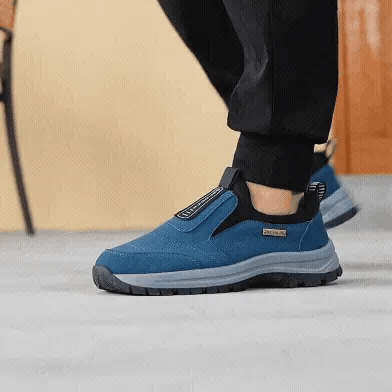 (🔥50% zniżki dzisiaj - nie przegap!)flemat® - Męskie buty ortopedyczne z amortyzacją ✅ Pożegnaj ból stóp i ciesz się całodziennym komfortem!