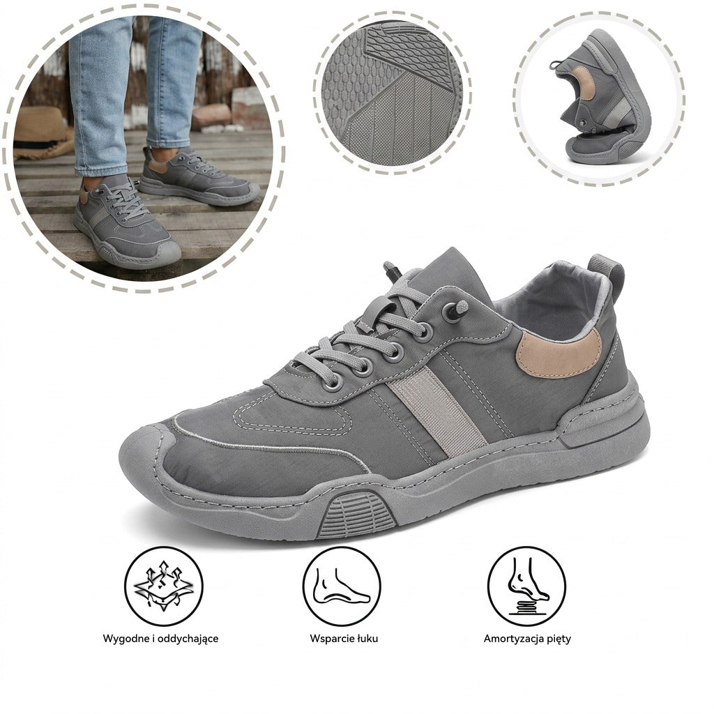 🔥Męskie buty ortopedyczne wykonane z australijskiej skóry cielęcej👞Szyte ręcznie✅Wygodne chodzenie, łagodzenie bólu✅Wodoodporne i antypoślizgowe✅