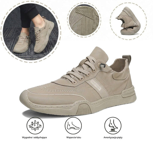 🔥Męskie buty ortopedyczne wykonane z australijskiej skóry cielęcej👞Szyte ręcznie✅Wygodne chodzenie, łagodzenie bólu✅Wodoodporne i antypoślizgowe✅