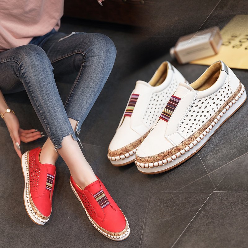 flemat®【⏰Dziś połowa ceny👟】Te buty idealnie nadają się na letnie wyjścia | Miękkie i wygodne | Konstrukcja wspierająca łuk stopy | Skutecznie łagodzą zmęczenie | Łagodzą ból | Zwiększona odporność na poślizg👞