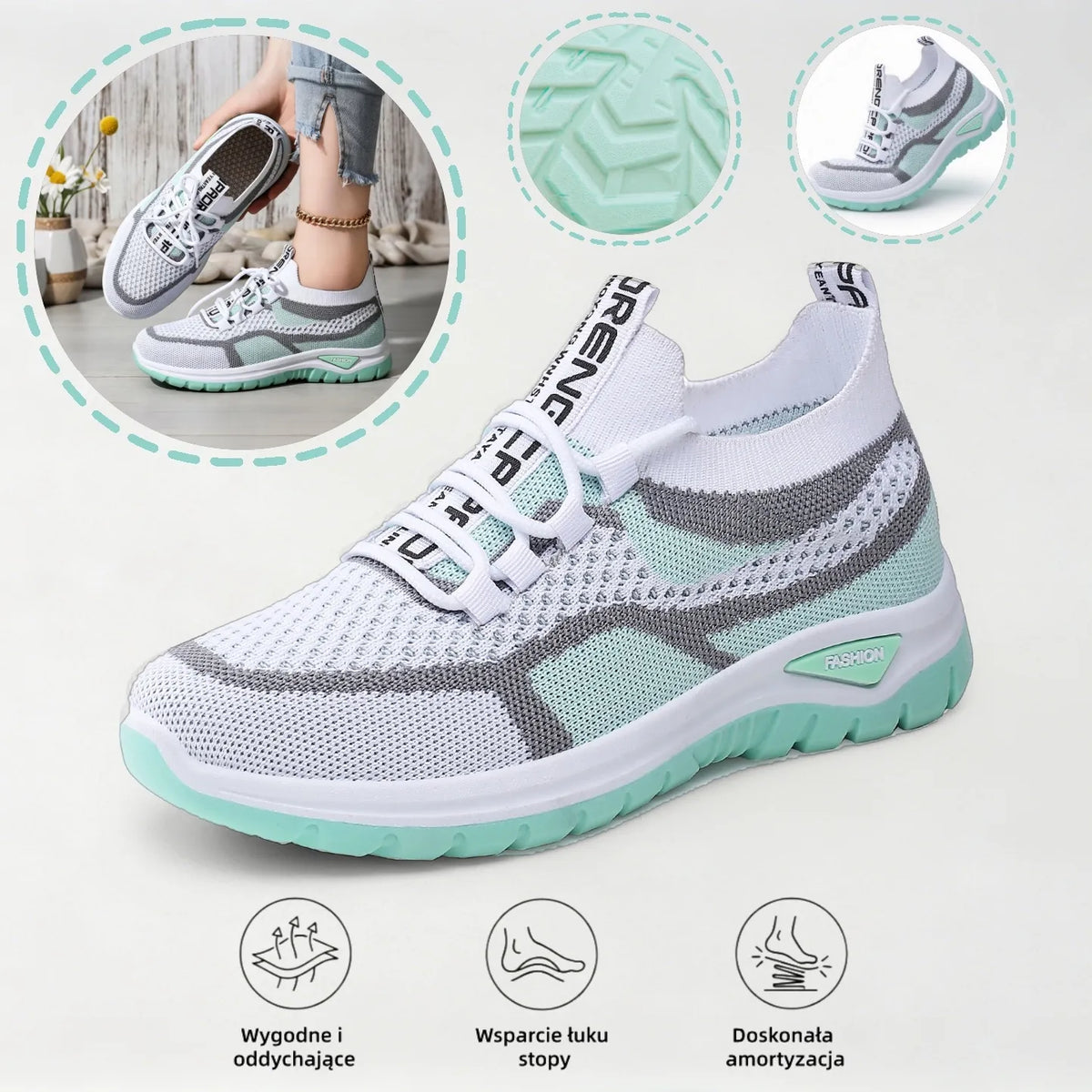 Buty ortopedyczne flemat® | Obuwie wiosenne łagodzące ból pleców, stawów i stóp; oddychające i wygodne