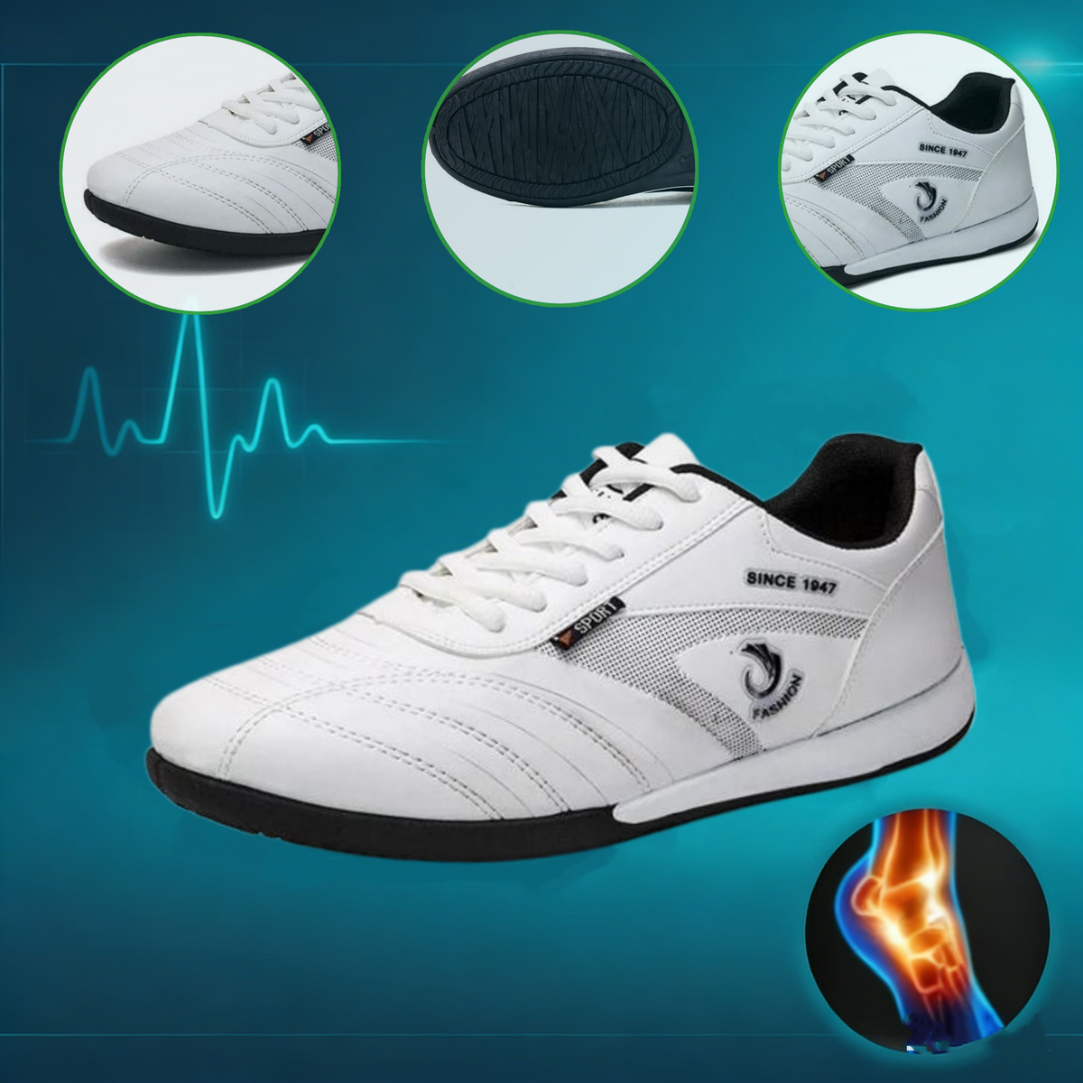 🔥60% zniżki dzisiaj｜Wygodne i swobodne męskie buty sportowe ortopedyczne✅ Miękkie i wygodne, amortyzujące i antypoślizgowe