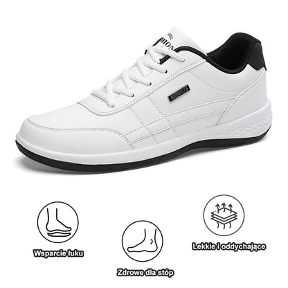🔥Dziś połowa ceny - nie przegap Ergonomicznie zaprojektowane buty ortopedyczne - konstrukcja z podparciem łuku stopy 👞Łatwo pozbądź się bólu stóp