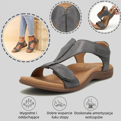 🔥 Ograniczona czasowo zniżka 50%! Letnie sandały ortopedyczne – ergonomiczne, wygodne i oddychające, które łagodzą ból. ✅