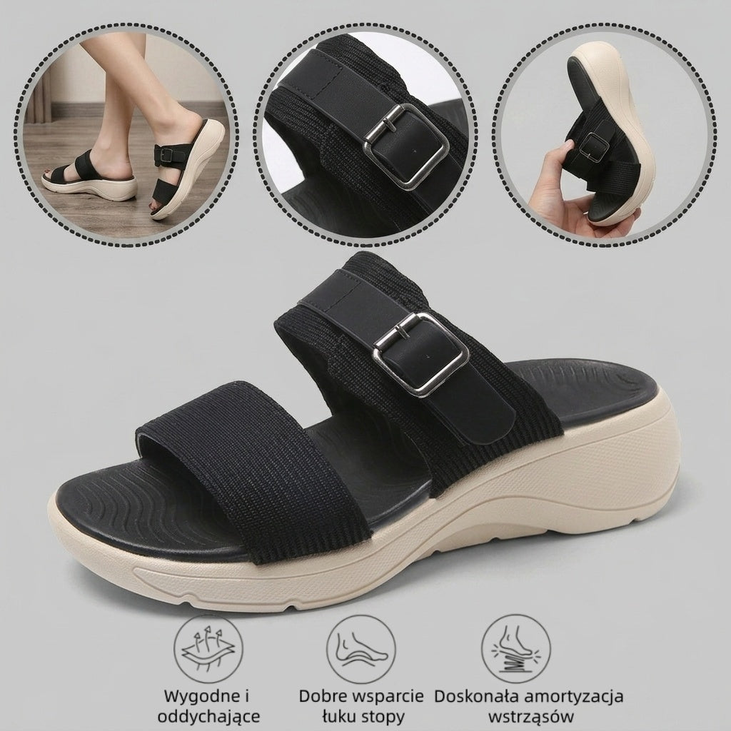 🔥 Ograniczona czasowo zniżka 50%! Letnie sandały ortopedyczne – ergonomiczne, wygodne i oddychające, które łagodzą ból. ✅