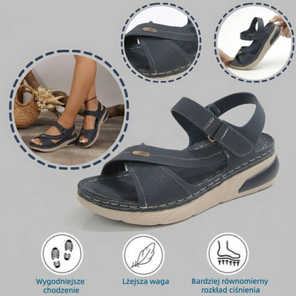 🔥 Ograniczona czasowo zniżka 50%! Letnie sandały ortopedyczne – ergonomiczne, wygodne i oddychające, które łagodzą ból. ✅