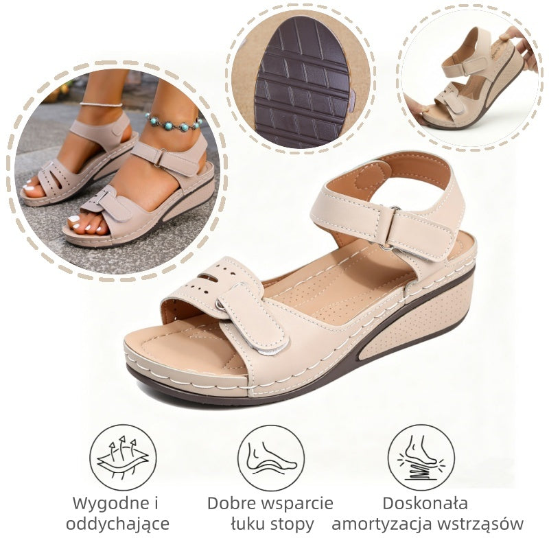 🔥 Ograniczona czasowo zniżka 50%! Letnie sandały ortopedyczne – ergonomiczne, wygodne i oddychające, które łagodzą ból. ✅