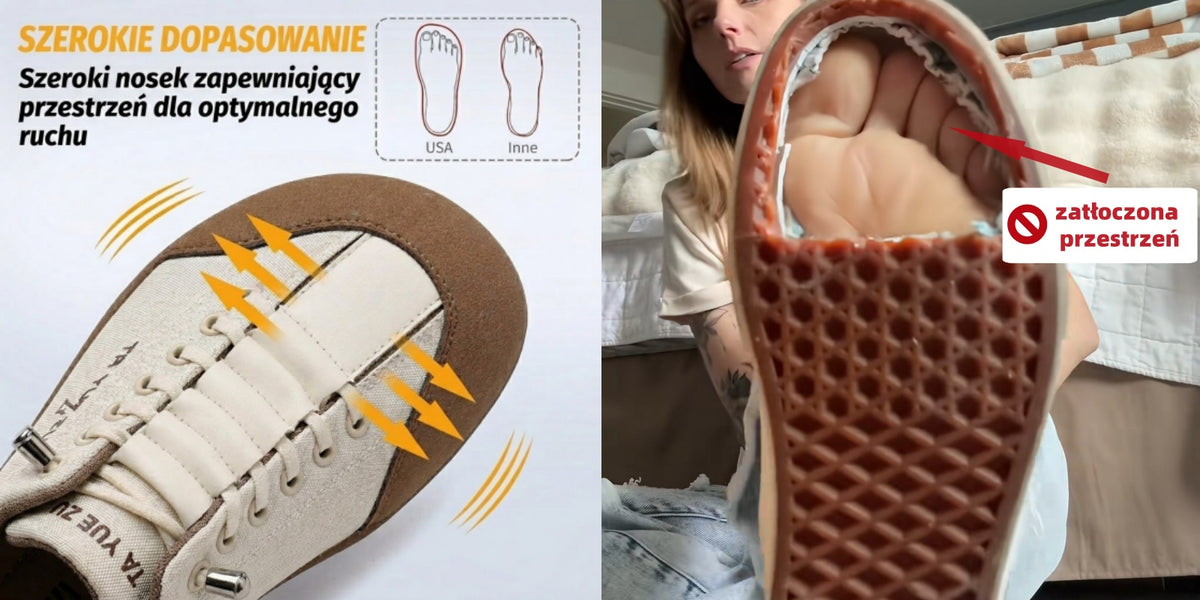 (🔥60% zniżki dzisiaj - nie przegap!) ⏰flemat® Szerokie palce - Miękkie i wygodne buty ortopedyczne✅ Pożegnaj się z bólem stóp i ciesz się całodziennym komfortem!