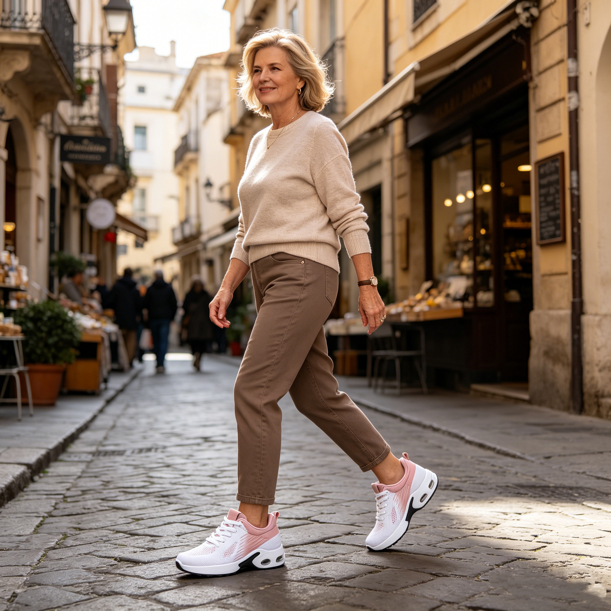 (🔥60% zniżki dzisiaj - nie przegap!)flemat® - Damskie buty ortopedyczne z amortyzacją ✅ Pożegnaj ból stóp i ciesz się całodziennym komfortem!