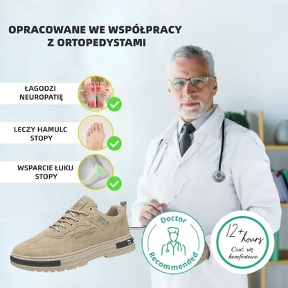 (🔥60% zniżki dzisiaj - nie przegap!) ⏰flemat® Ergonomiczna konstrukcja - Miękkie i wygodne buty ortopedyczne✅ Pożegnaj ból stóp i ciesz się całodziennym komfortem!