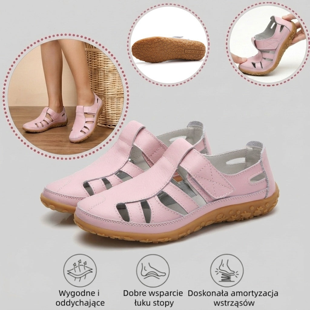 🔥 Ograniczona czasowo zniżka 50%! Letnie sandały ortopedyczne – ergonomiczne, wygodne i oddychające, które łagodzą ból. ✅